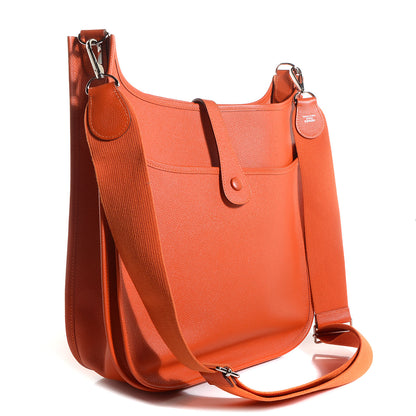 Hermes Epsom Evelyne III GM Orange 3 of 18