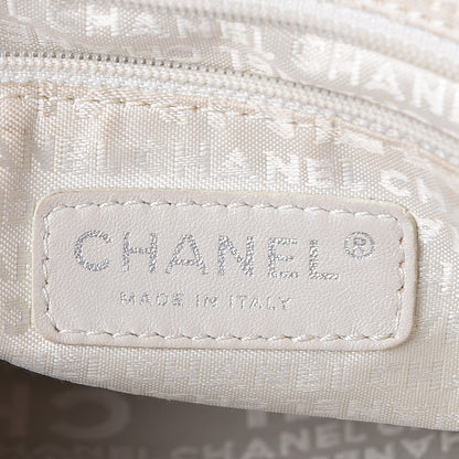 Chanel Lambskin Stitched Medium Ultimate Soft Tote Light Purple 6 of 13