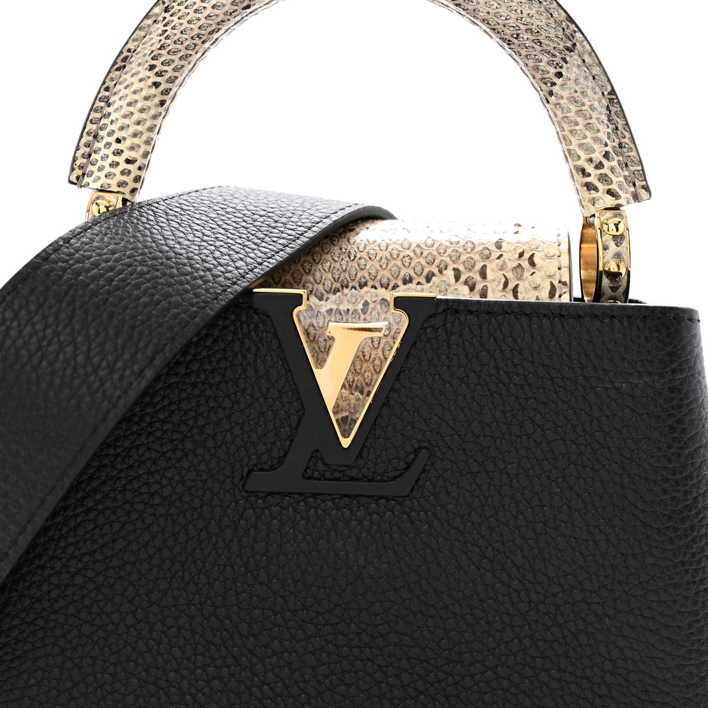 Taurillon Ayers Mini Capucines Black
