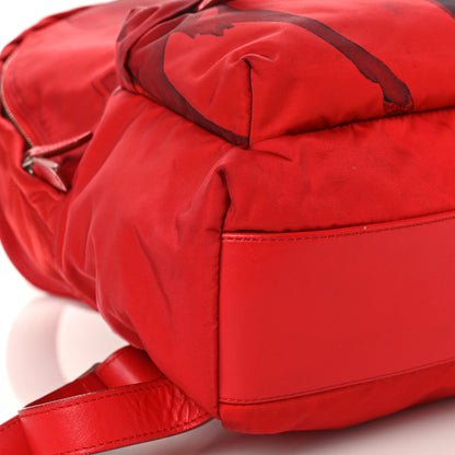 Givenchy Nylon Bambi Print Nano Backpack Red 7 of 10