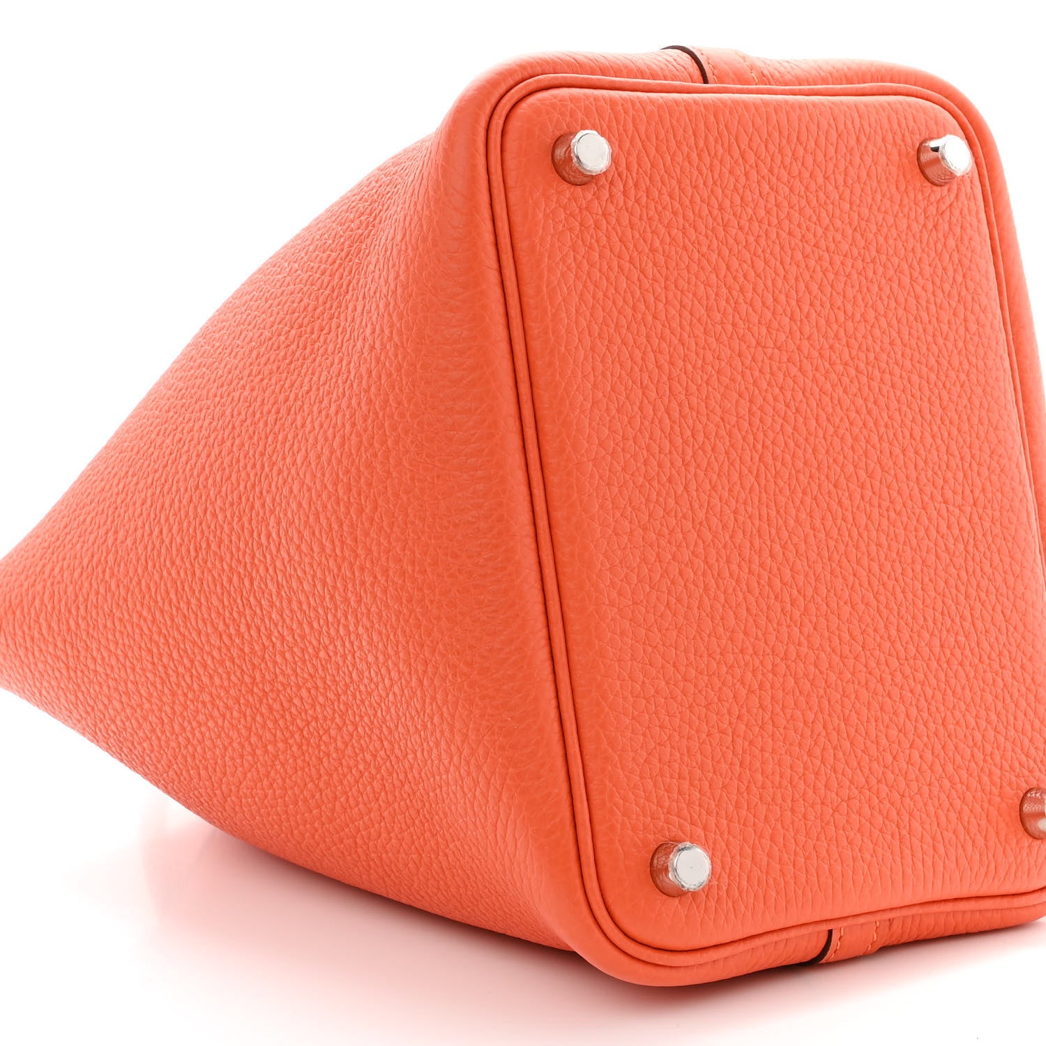 Hermes Taurillon Clemence Picotin Lock 18 PM Orange 9 of 12