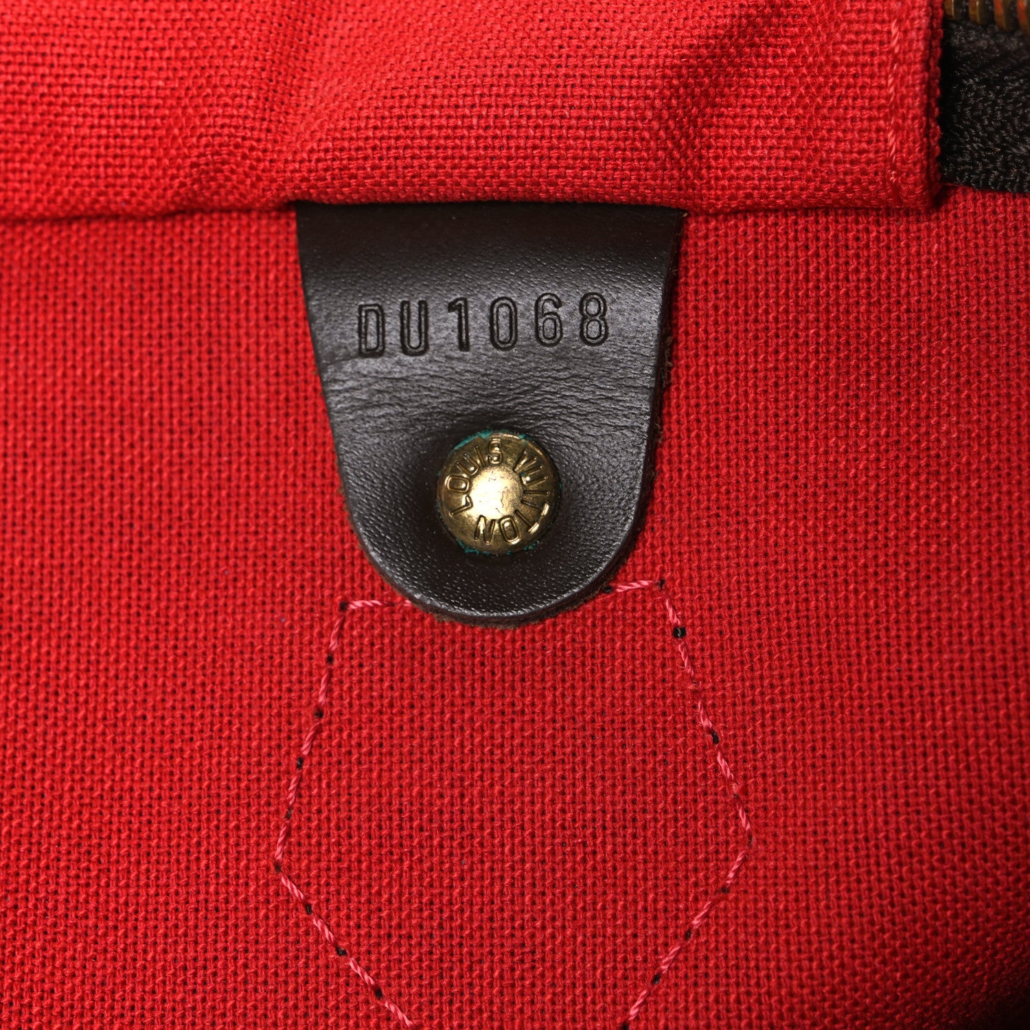 Louis Vuitton Damier Ebene Speedy 30 7 of 10