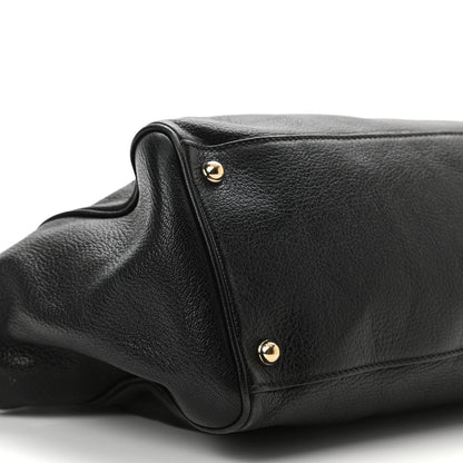 Gucci Calfskin Blondie Satchel Black 9 of 11