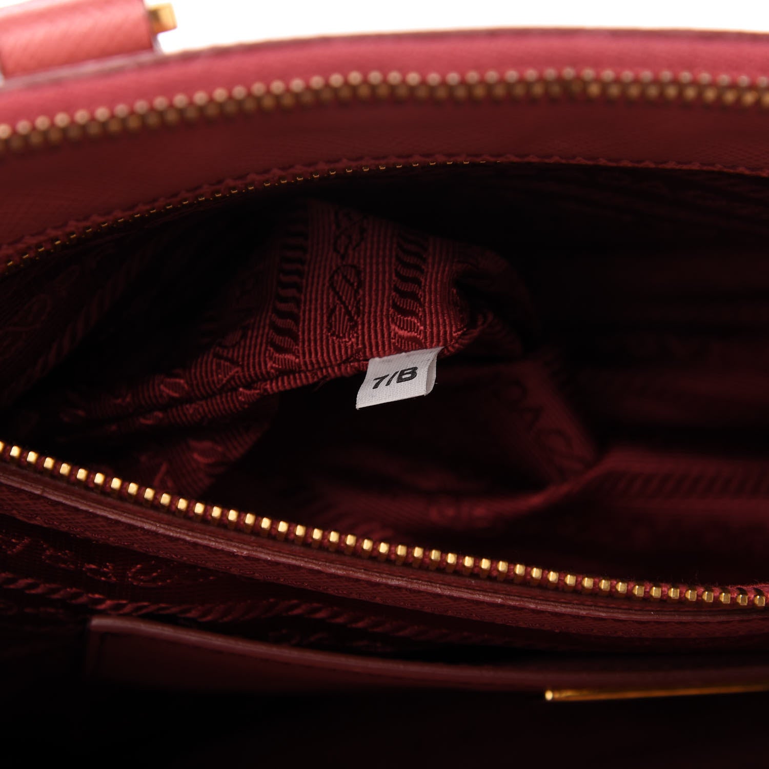 Prada Saffiano Lux Galleria Front Pocket Tote Tamaris 9 of 11