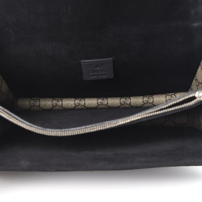 Gucci GG Supreme Monogram Small Dionysus Shoulder Bag Black 5 of 13
