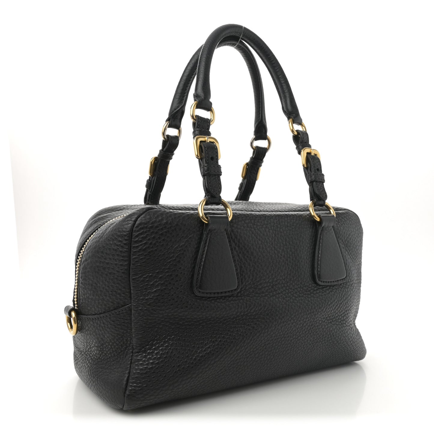 Vitello Daino Bauletto Black