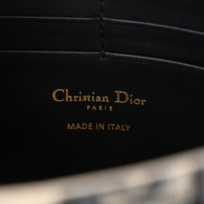 Christian Dior Oblique Saddle Chain Pouch Blue 6 of 10