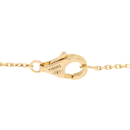 Cartier 18K Yellow Gold Diamond White Mother of Pearl Caresse D'Orchidees Par Cartier Bracelet 3 of 4