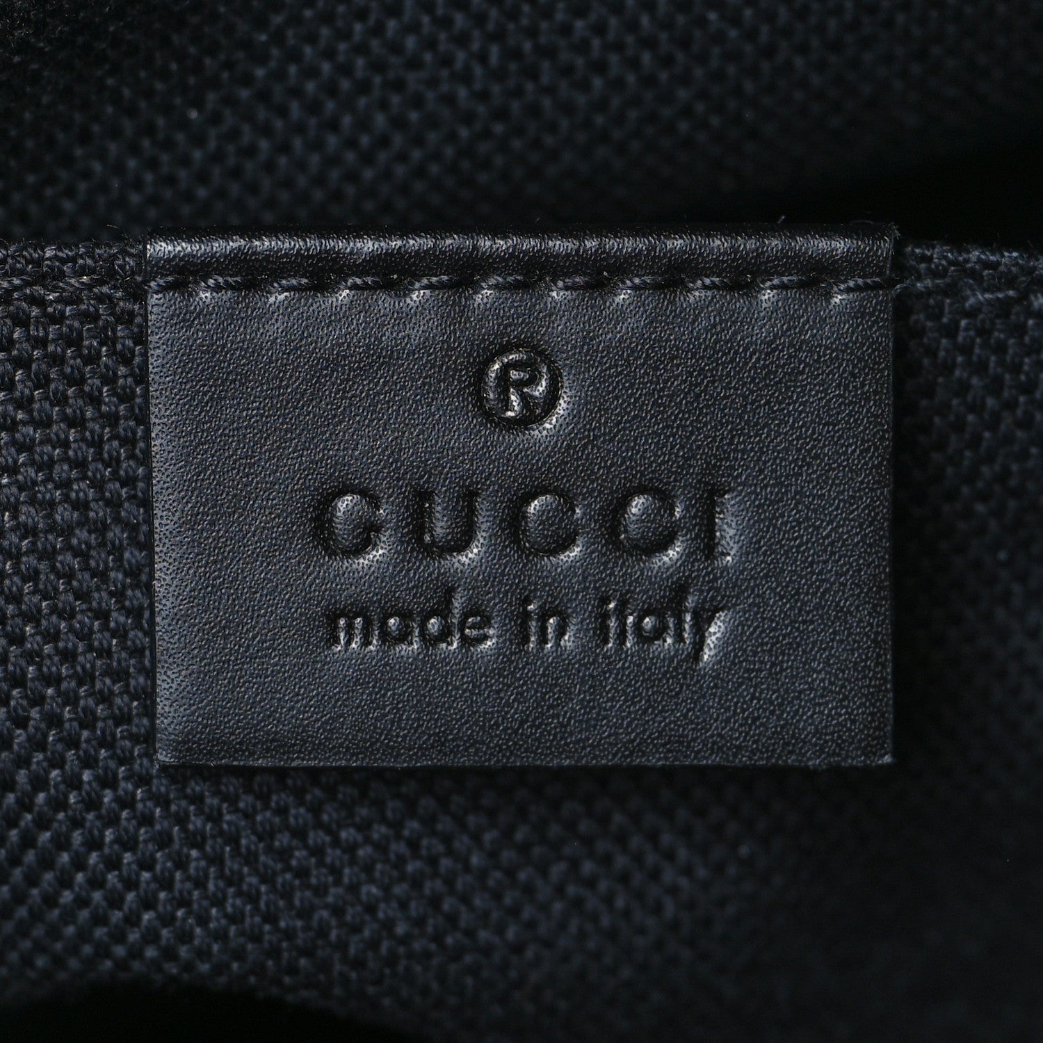 Gucci GG Supreme Monogram Web Small Flat Messenger Bag Black Grey 5 of 9