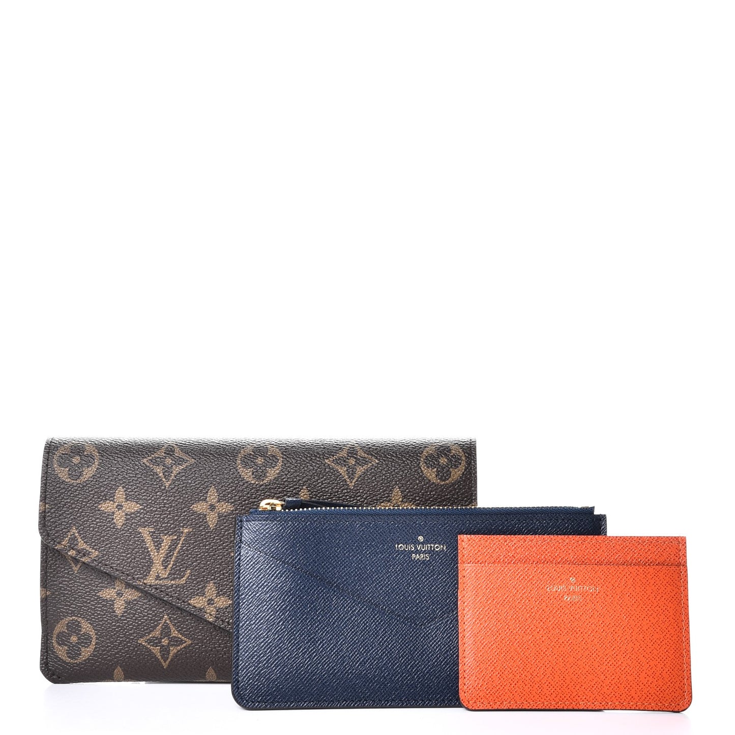 Monogram Jeanne Wallet Rose Ballerine