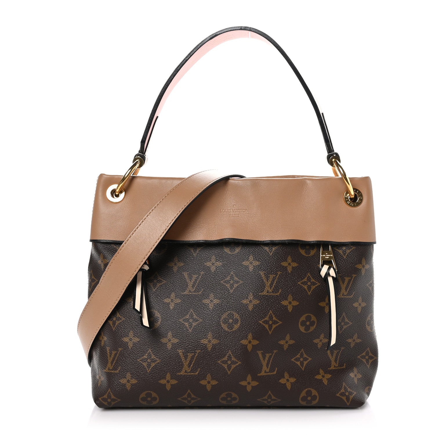 Louis Vuitton Monogram Tuileries Besace Sesame Peach Creme 1 of 8