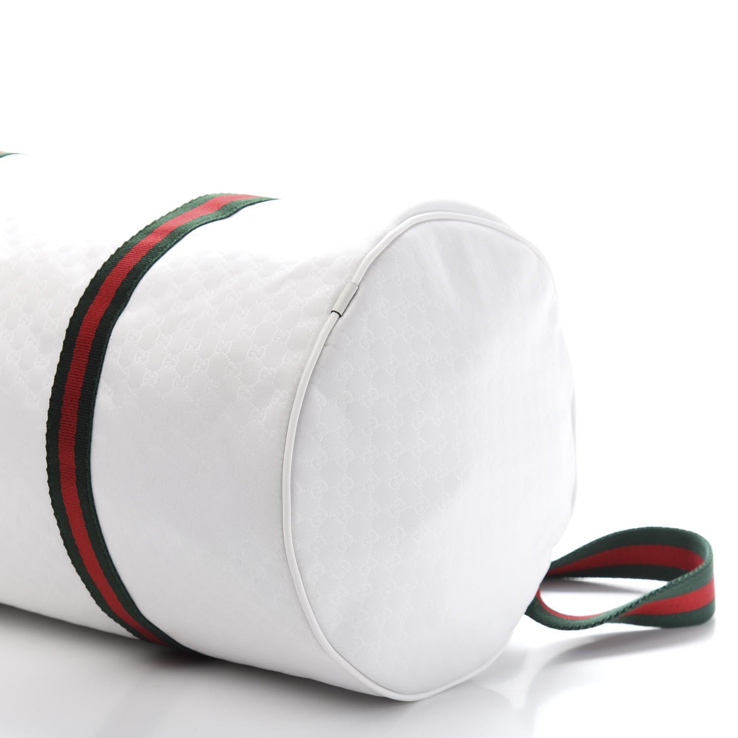 Gucci Nylon Microguccissima Gym Bag White 10 of 12