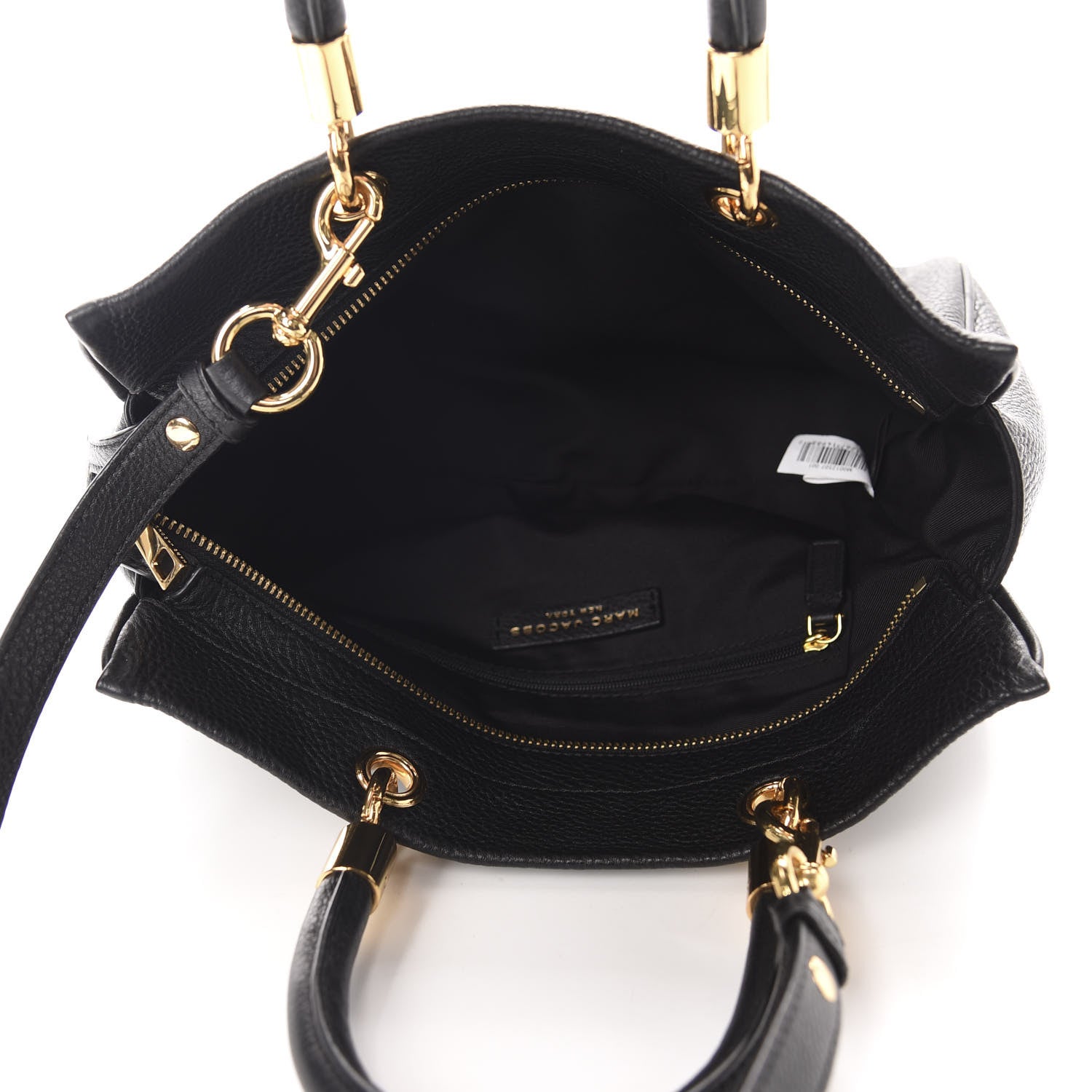 Marc Jacobs Calfskin Top Handle Black 6 of 11