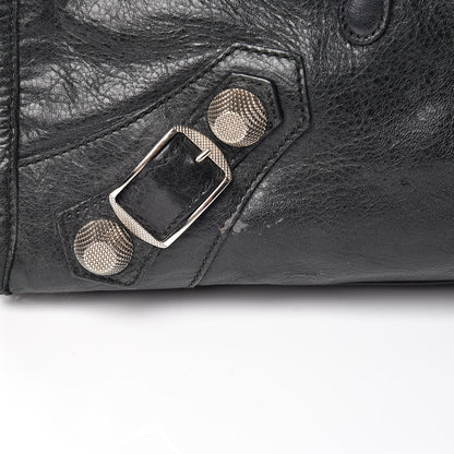 Balenciaga Agneau Giant 21 Silver Hardware Work Black 11 of 16