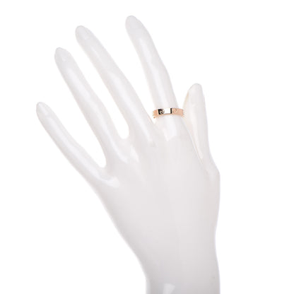 Cartier 18K Pink Gold 3.5mm LOVE Wedding Band Ring 54 6.75 2 of 6