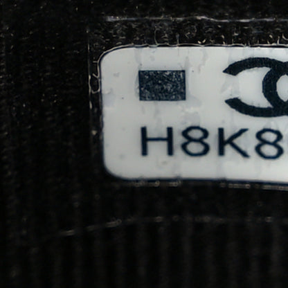 Chanel Caviar Quilted Flap Card Holder Wallet Black 8 of 9