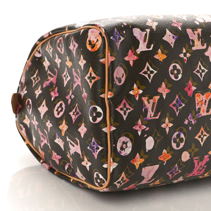 Louis Vuitton Watercolor Aquarelle Speedy 35 Brown 6 of 8