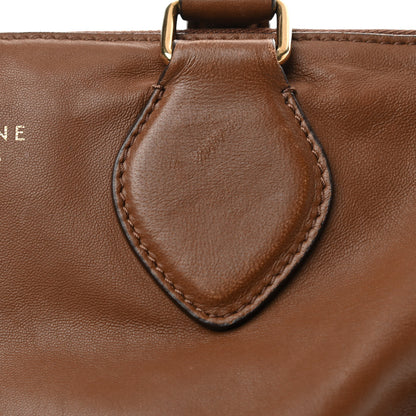 Celine Smooth Calfskin Small Triptyque Satchel Brown 13 of 13