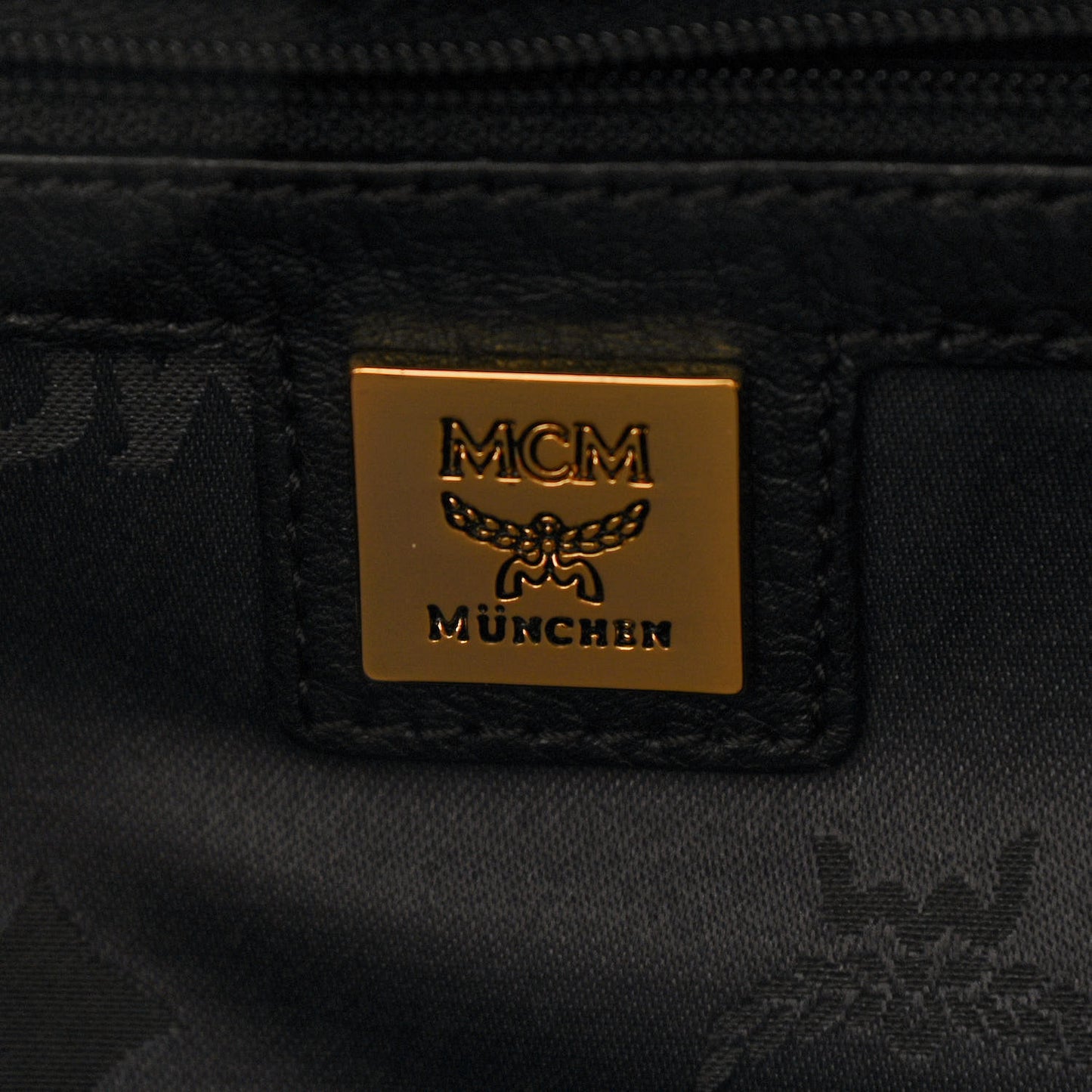 Visetos Studded Colorblock Medium Stark Brock Backpack Black