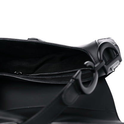 Christian Dior Ultra Matte Calfskin Saddle Bag Black 5 of 16