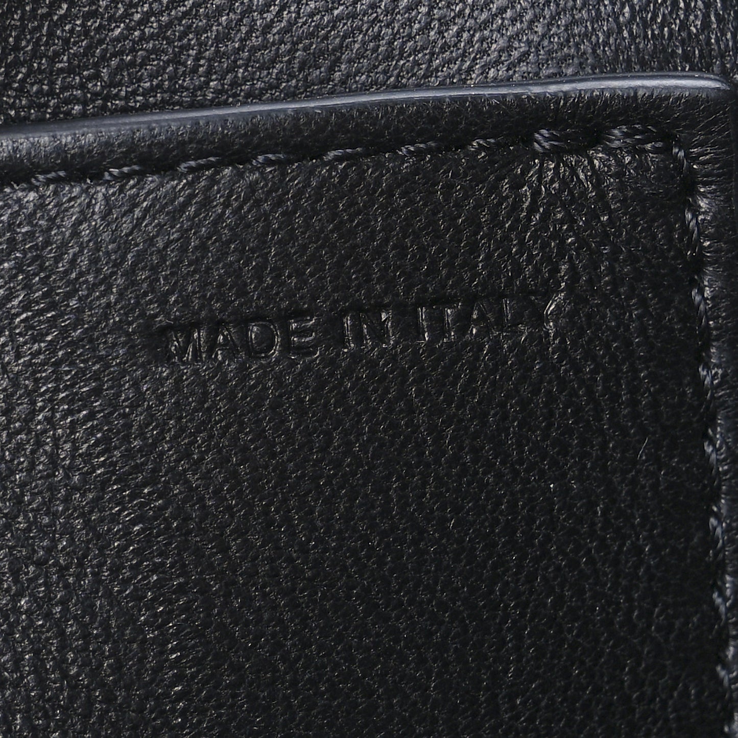 Nappa One Stud Chain Clutch Black