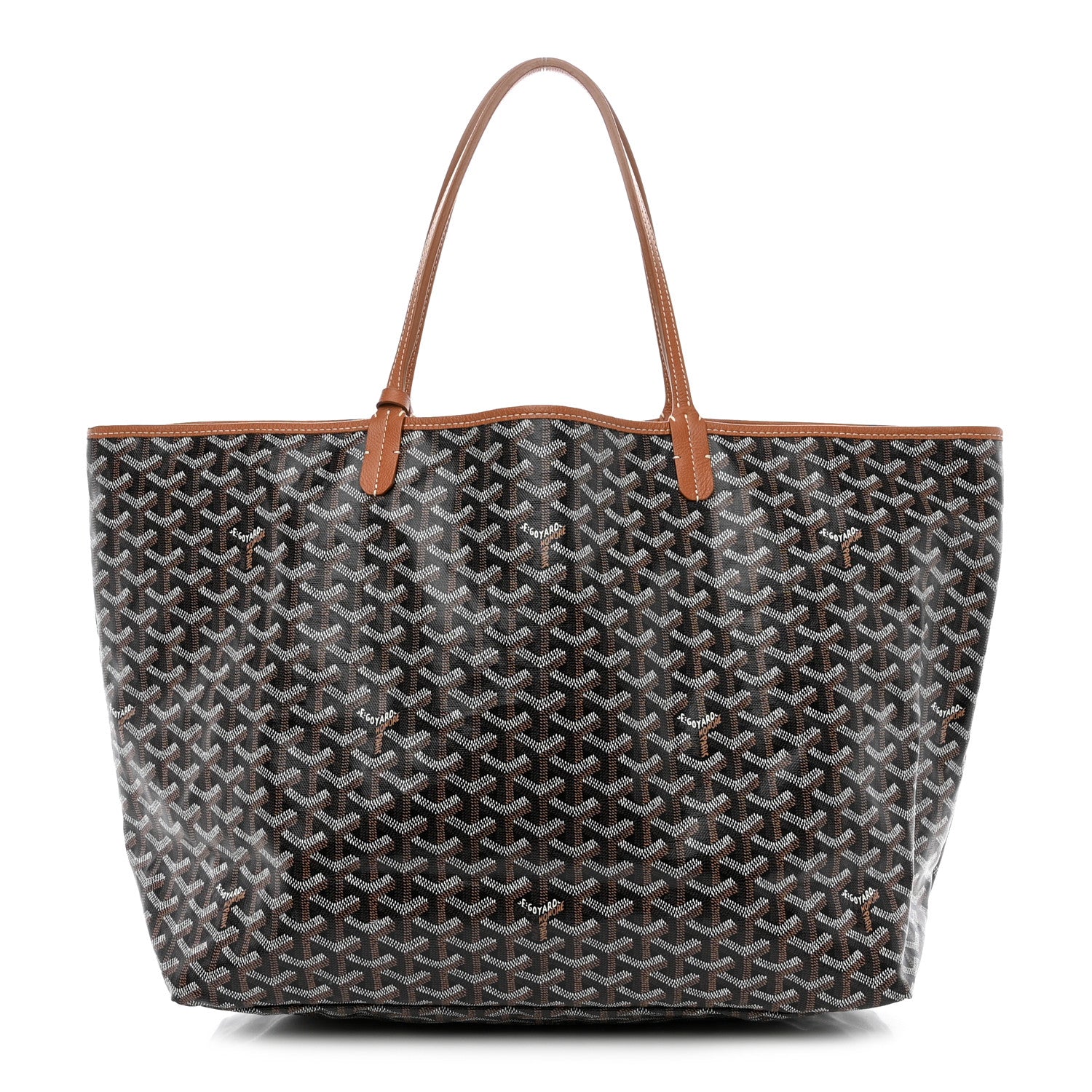 Goyard Goyardine Saint Louis GM Black Gold 1 of 15