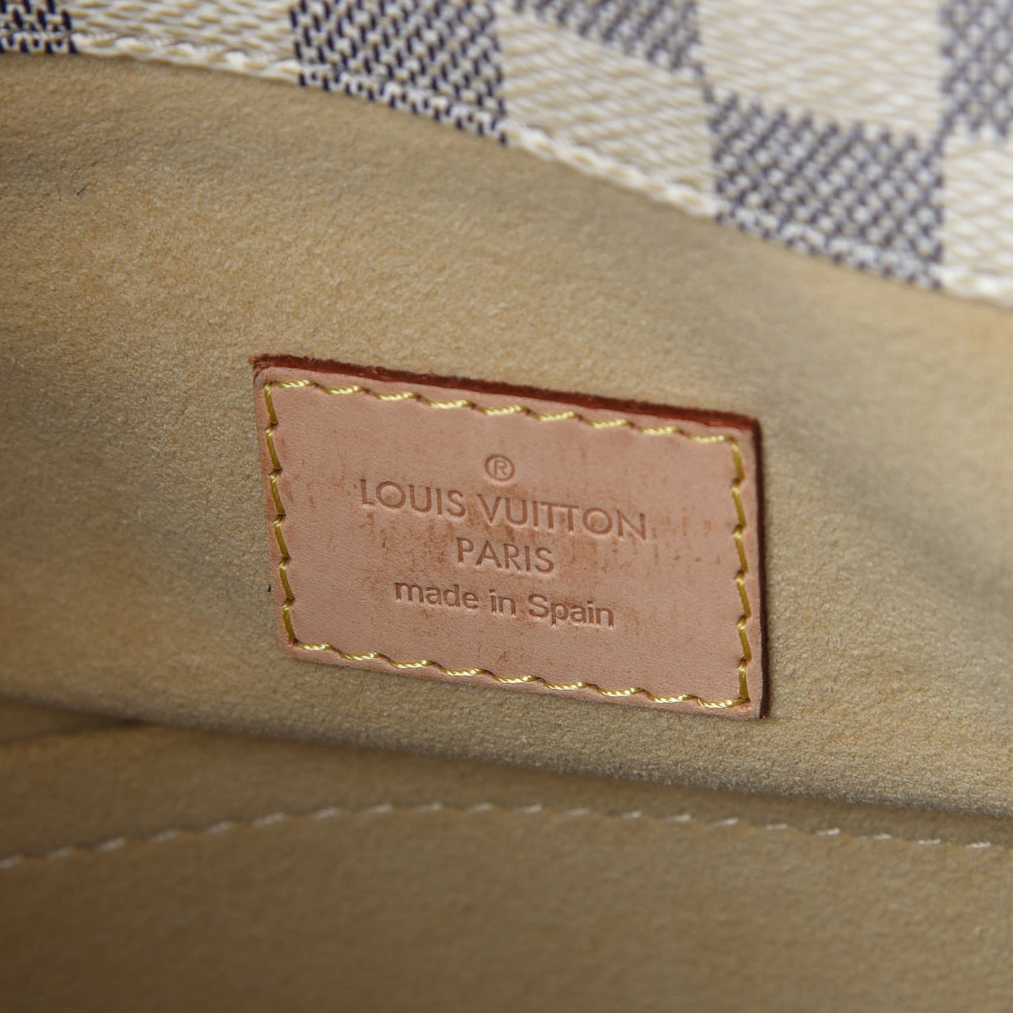 Damier Azur Artsy MM
