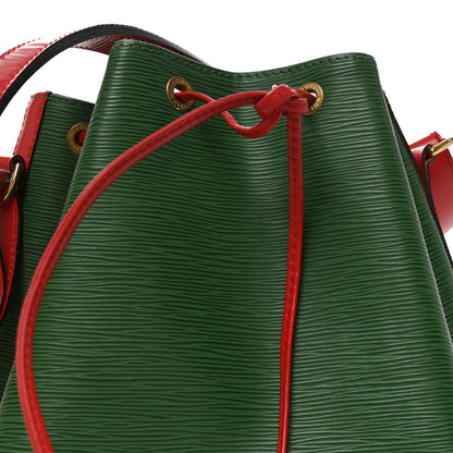 Louis Vuitton Epi Petit Bi-Color Noe Borneo Castillan Red 6 of 8