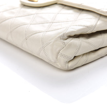 Chanel Calfskin Stitched Thin City Flap White 6 of 18