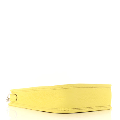 Hermes Taurillon Clemence Evelyne TPM Limoncello 4 of 11
