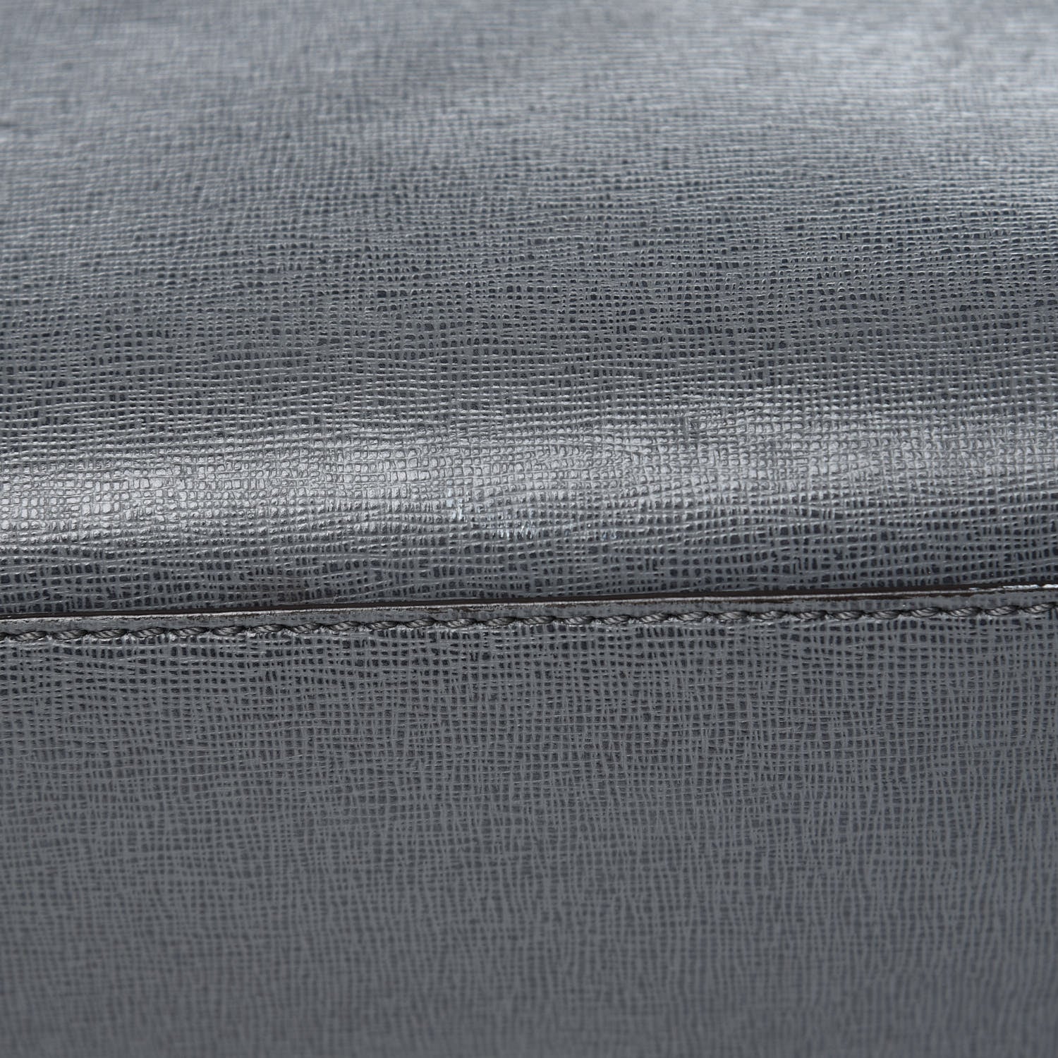 Fendi Vitello Elite Flamingo Regular 2Jours Tote Grigio Grigio Chiaro 14 of 16