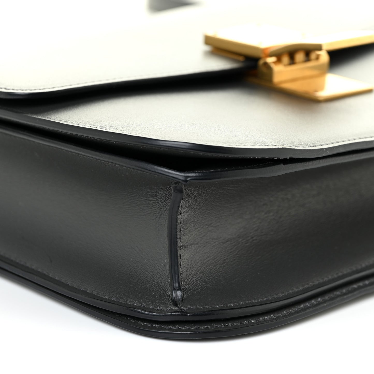 Box Calfskin Medium Classic Box Flap Bag Anthracite