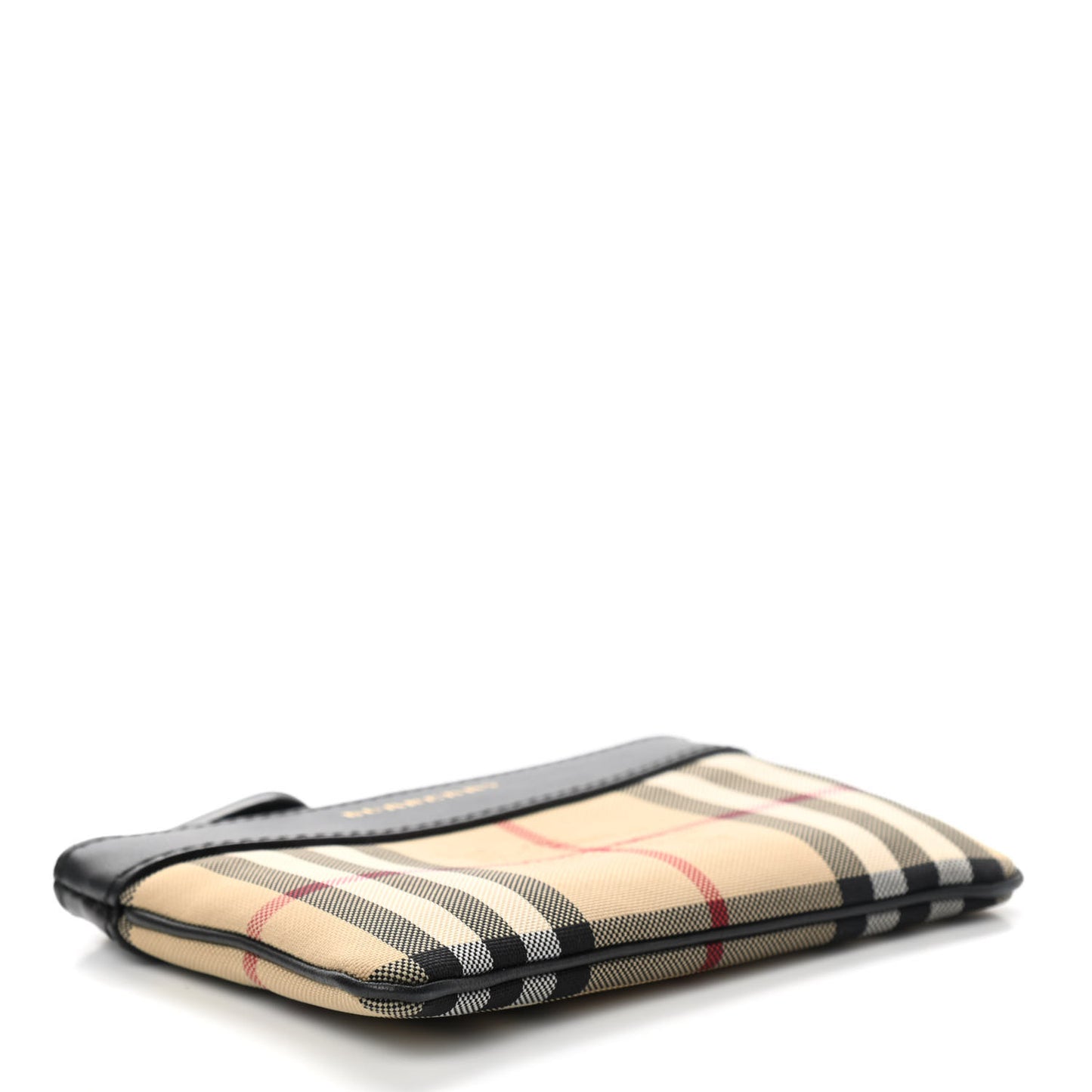 Haymarket Check Zip Pouch Black