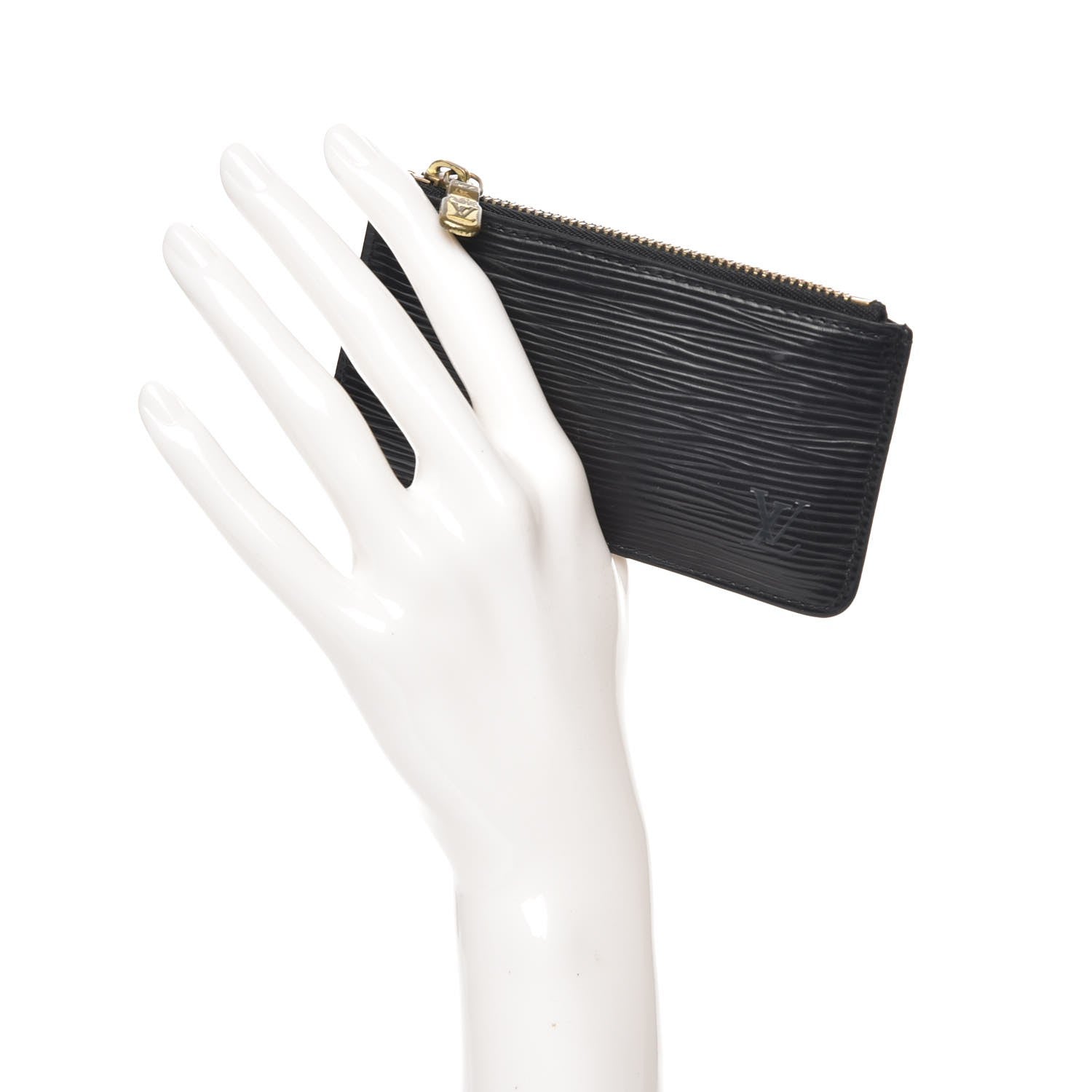 Louis Vuitton Epi Key Pouch Black 2 of 8