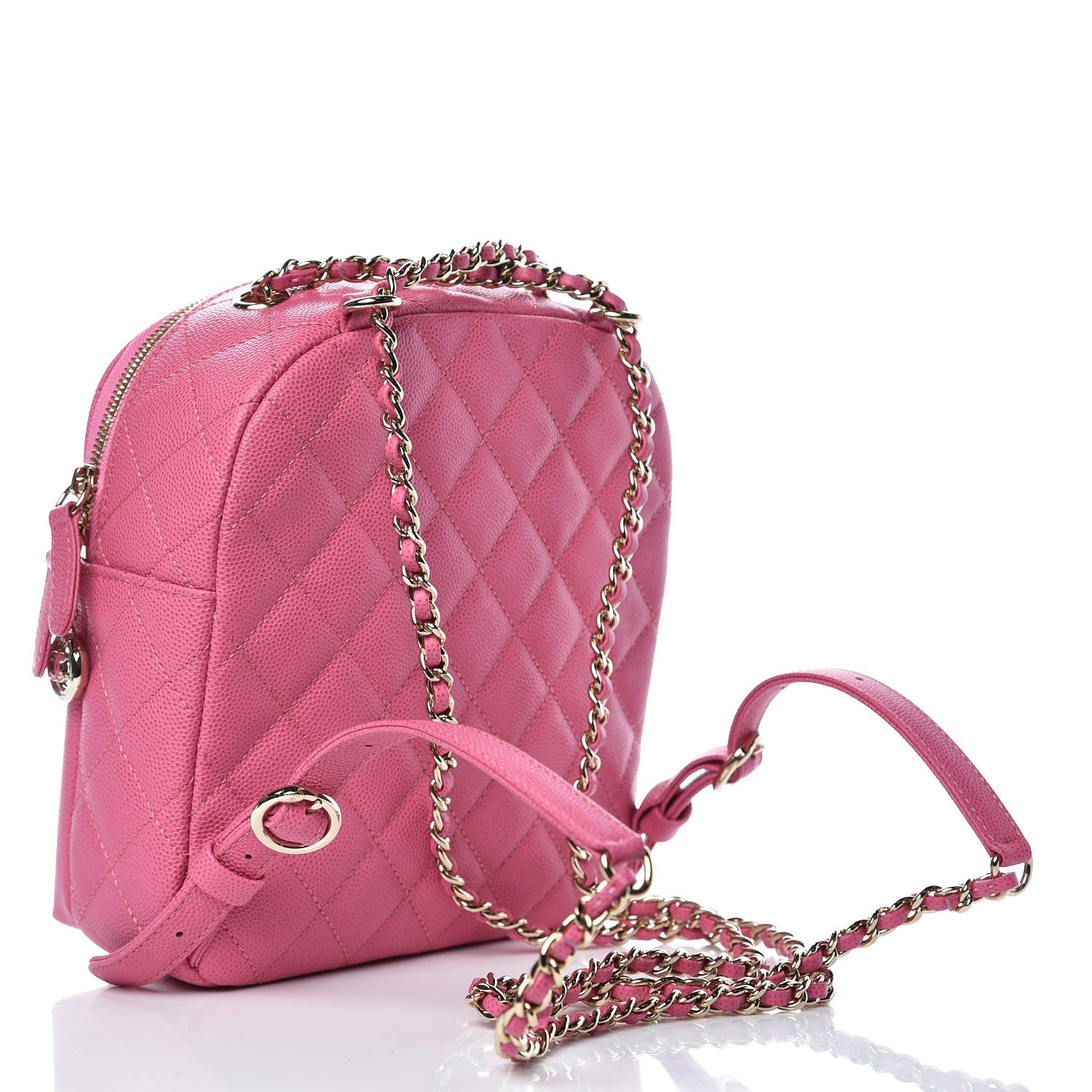Chanel Caviar Quilted Small CC Day Backpack Pink 2 of 11