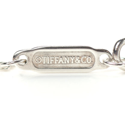 Tiffany Sterling Silver Large T Smile Pendant Necklace 4 of 5