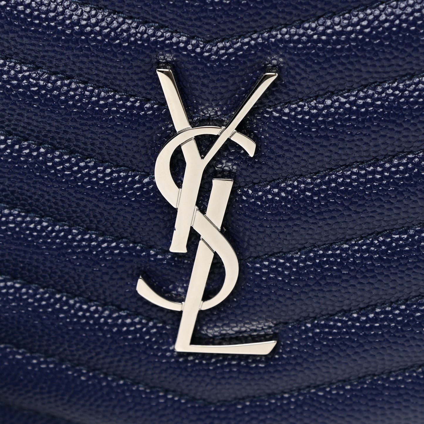 Grain De Poudre Matelasse Monogram Mini Lou Camera Bag Denim
