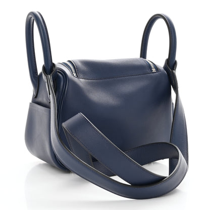 Hermes Swift Verso Mini Lindy 20 Bleu Navy Bleu Frida 3 of 10