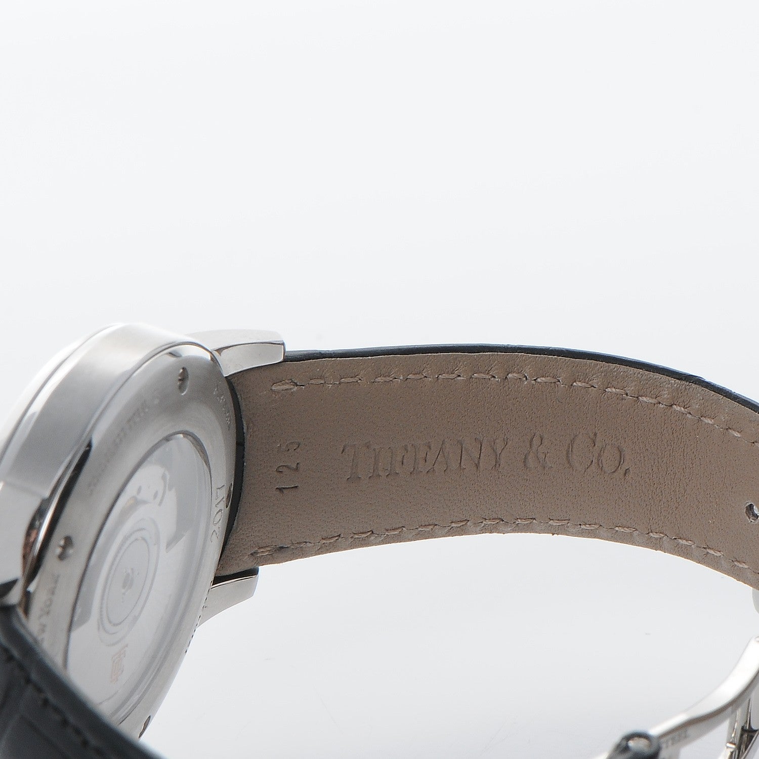 Tiffany Stainless Steel Alligator 40mm CT60 3-Hand Automatic Watch 11 of 14