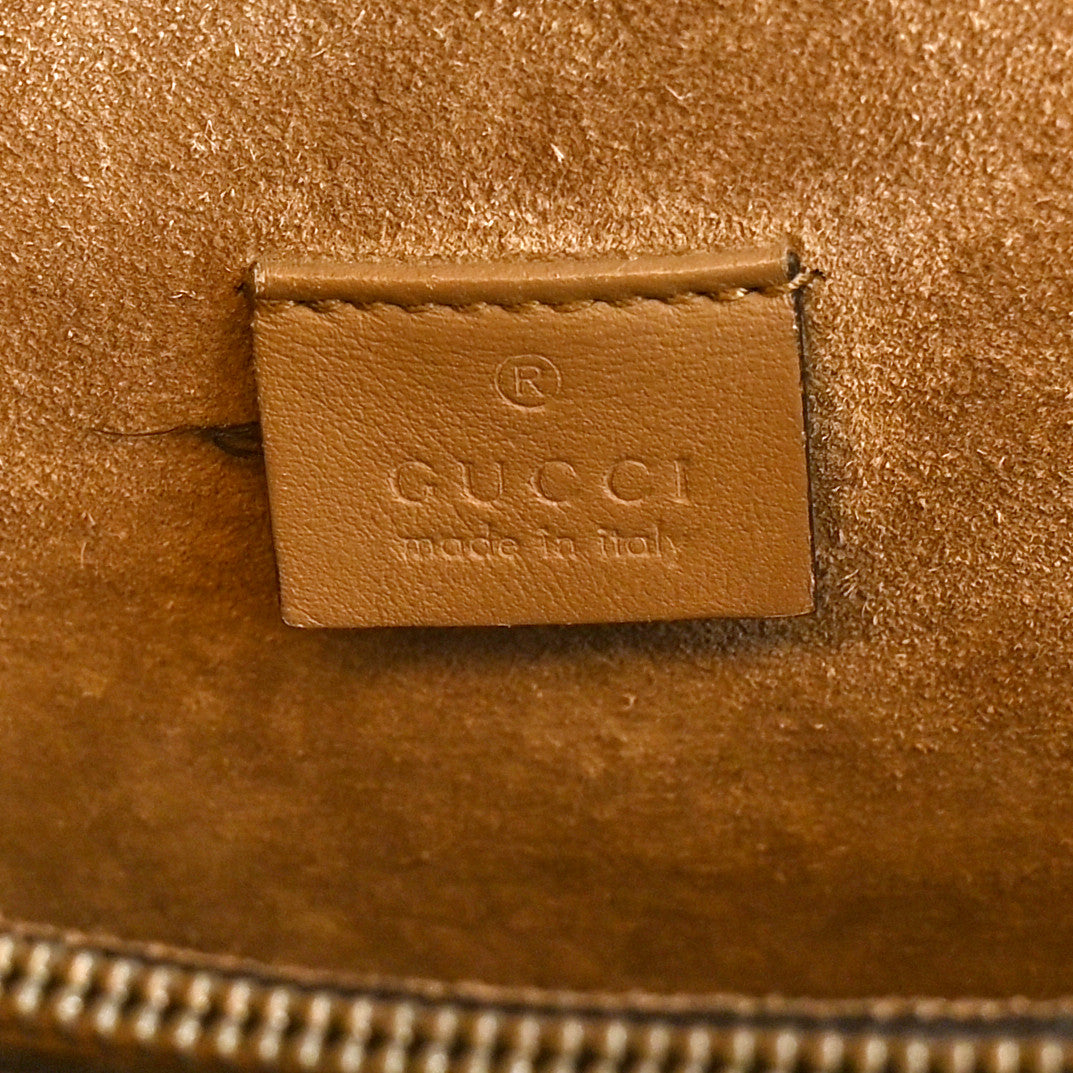 GG Supreme Monogram Small Dionysus Shoulder Bag Taupe