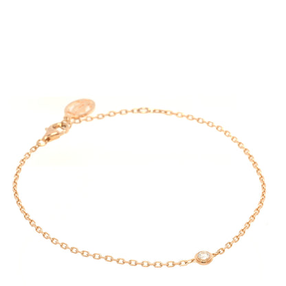 Cartier 18K Pink Gold Diamond SM D'Amour Bracelet 1 of 5