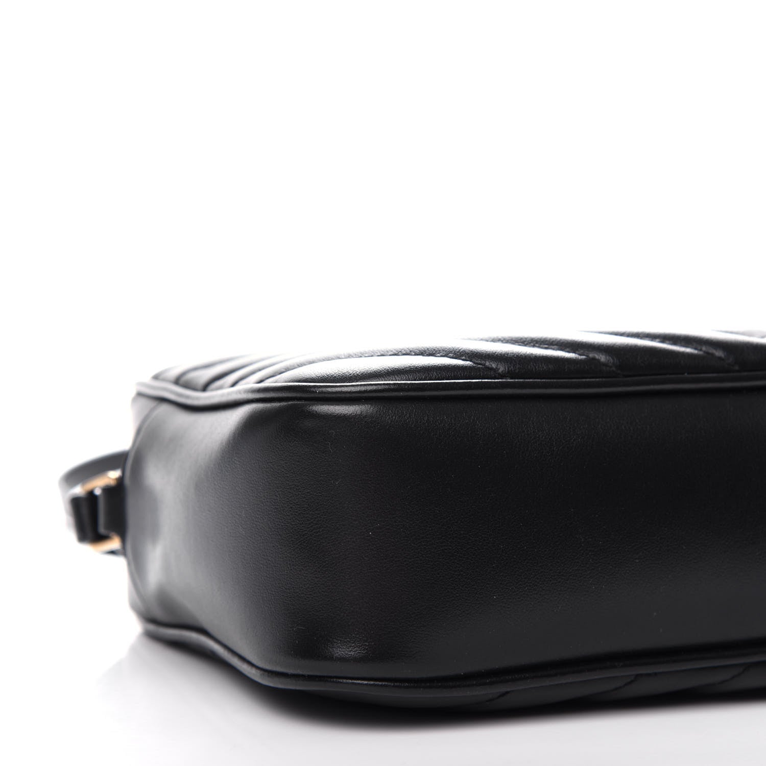 Saint Laurent Calfskin Matelasse Monogram Lou Camera Bag Black 8 of 10