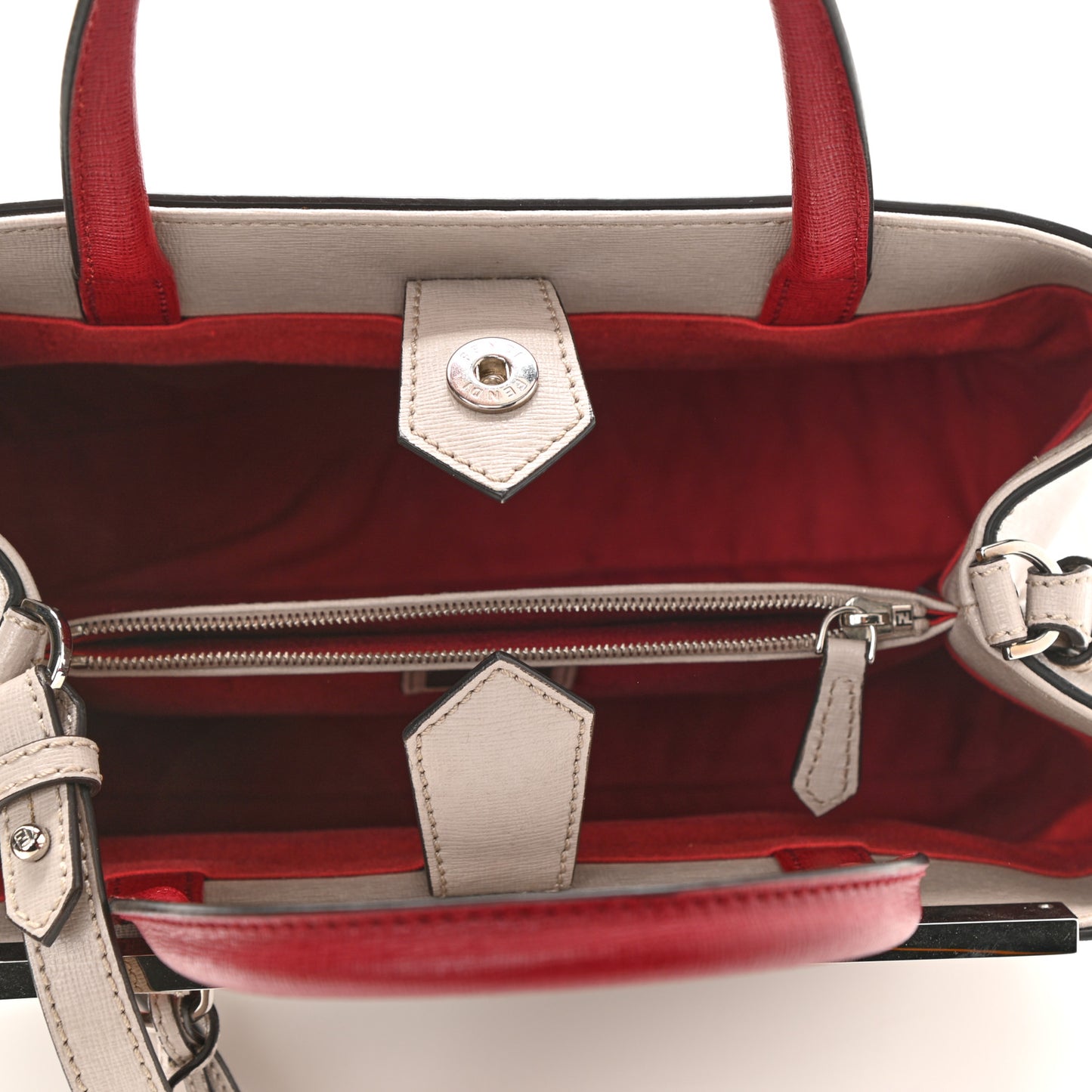 Vitello Elite Monster Petite 2Jours Tote Polvere Ribes Multicolor