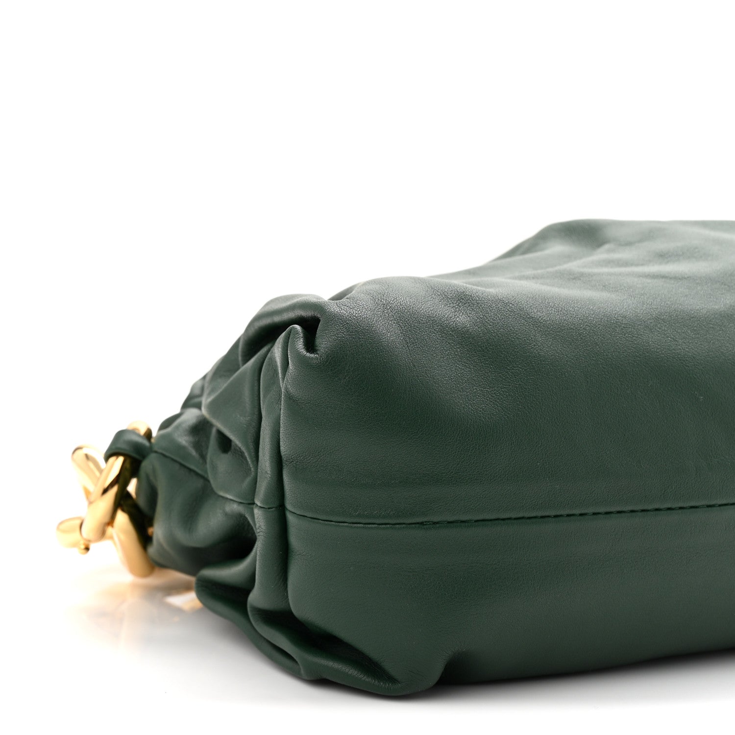 Bottega Veneta Calfskin The Pouch Chain Raintree 9 of 10