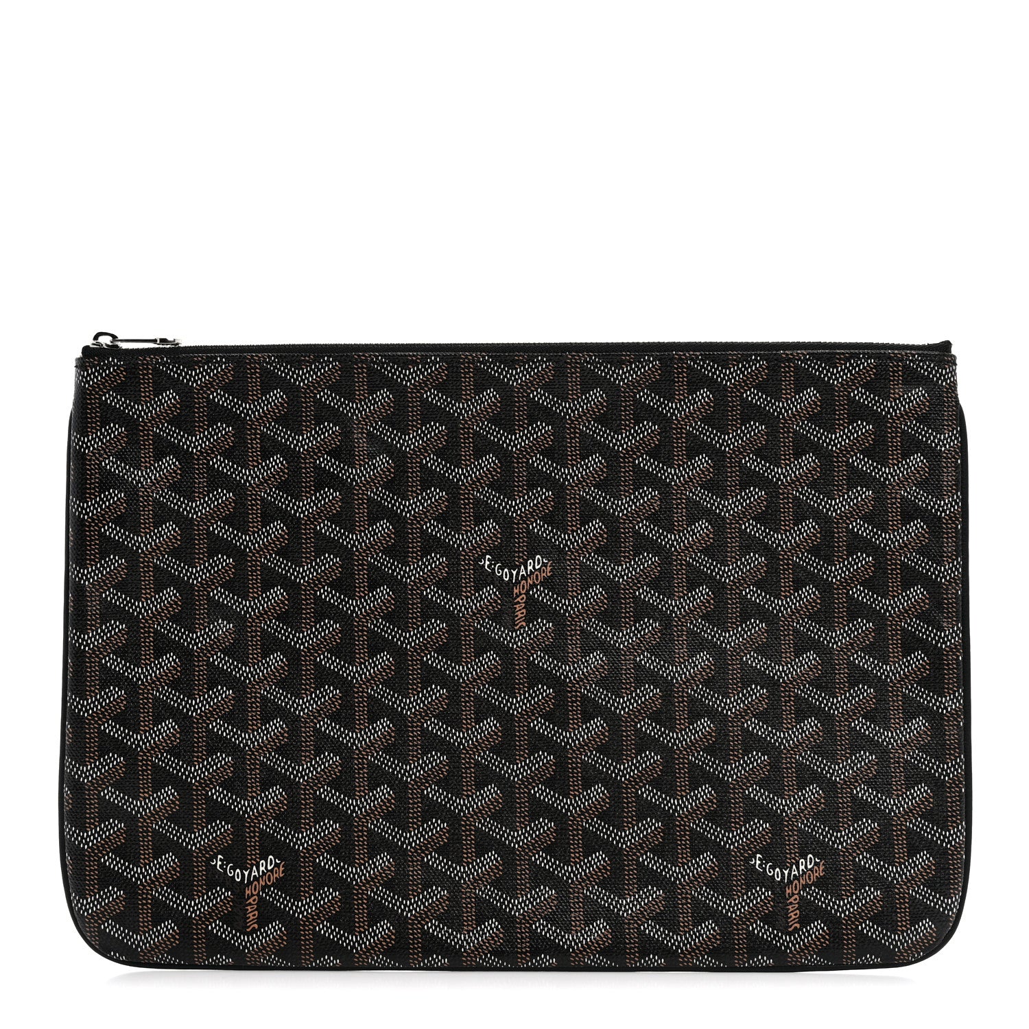 Goyard Goyardine Senat Pochette MM Black 1 of 8