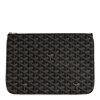 Goyard Goyardine Senat Pochette MM Black 1 of 8