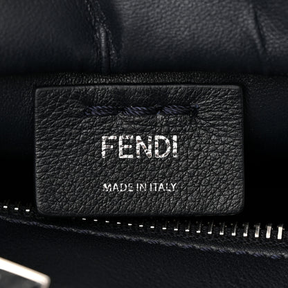 Fendi Vitello Dolce Mini 3Jours Tote Blue Notte 6 of 12