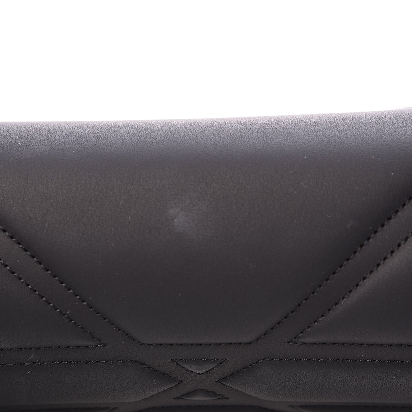 Ultra Matte Calfskin Small Diorama Flap Bag White Black