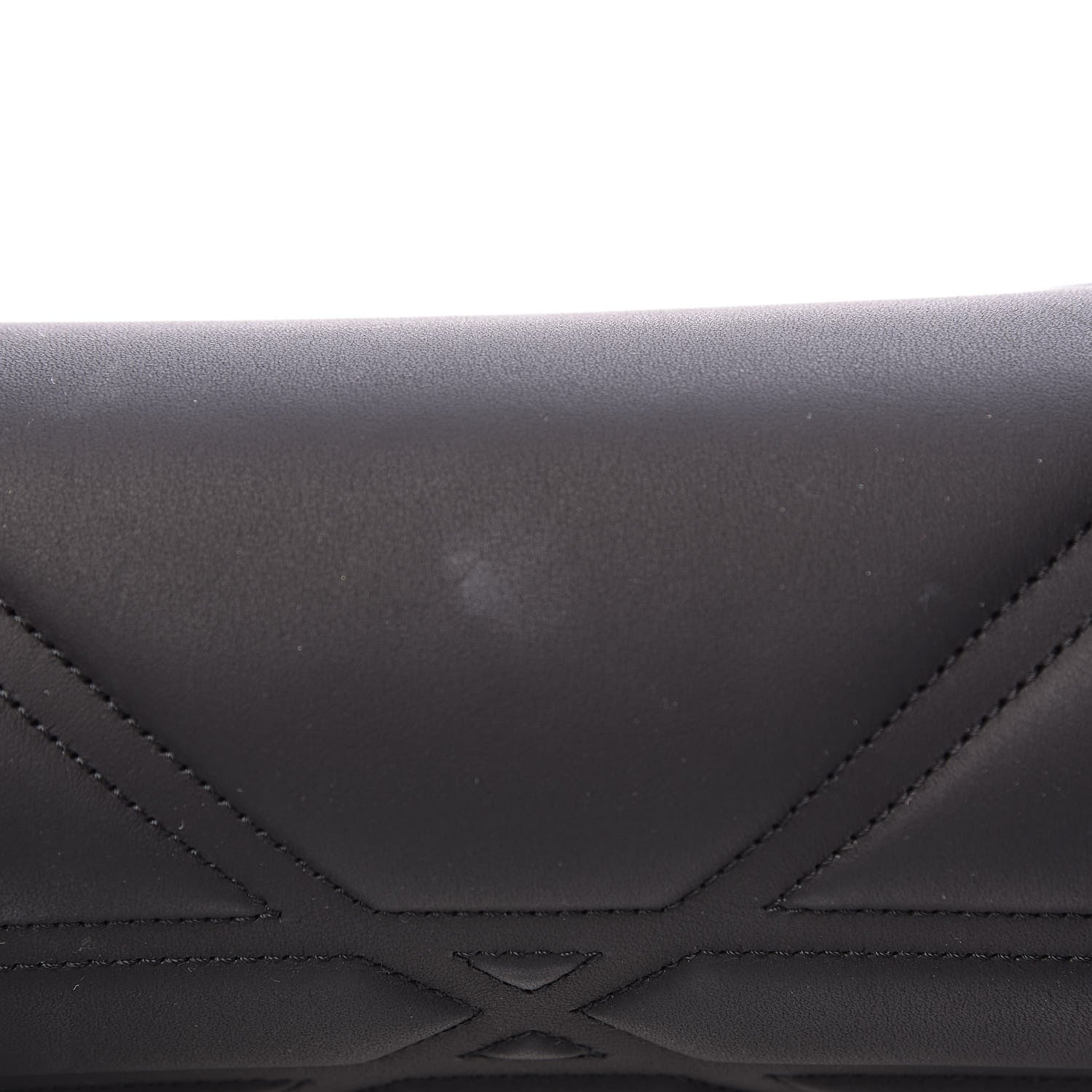 Christian Dior Ultra Matte Calfskin Small Diorama Flap Bag White Black 8 of 12