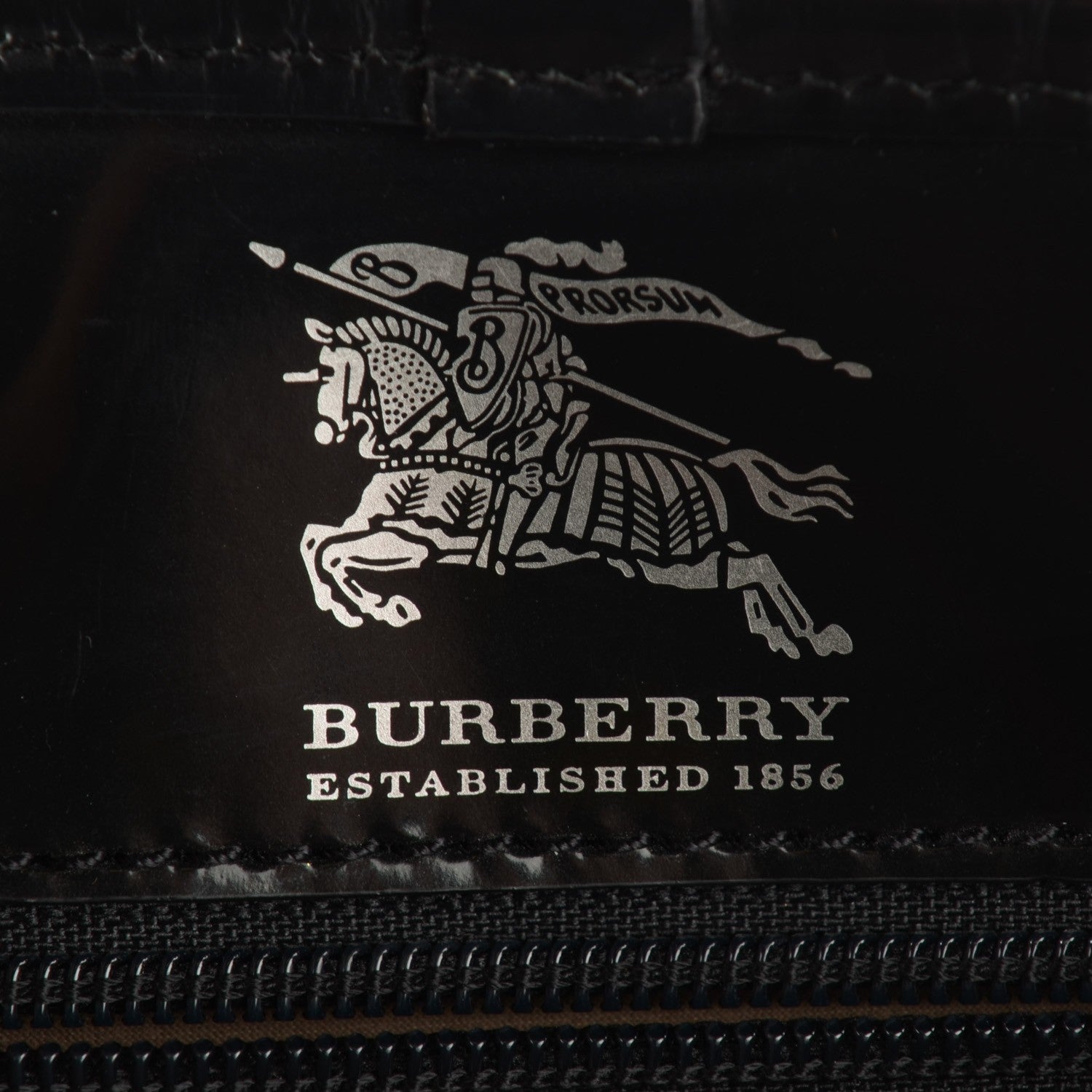 Burberry Supernova Check Stanton Tote Black 6 of 7